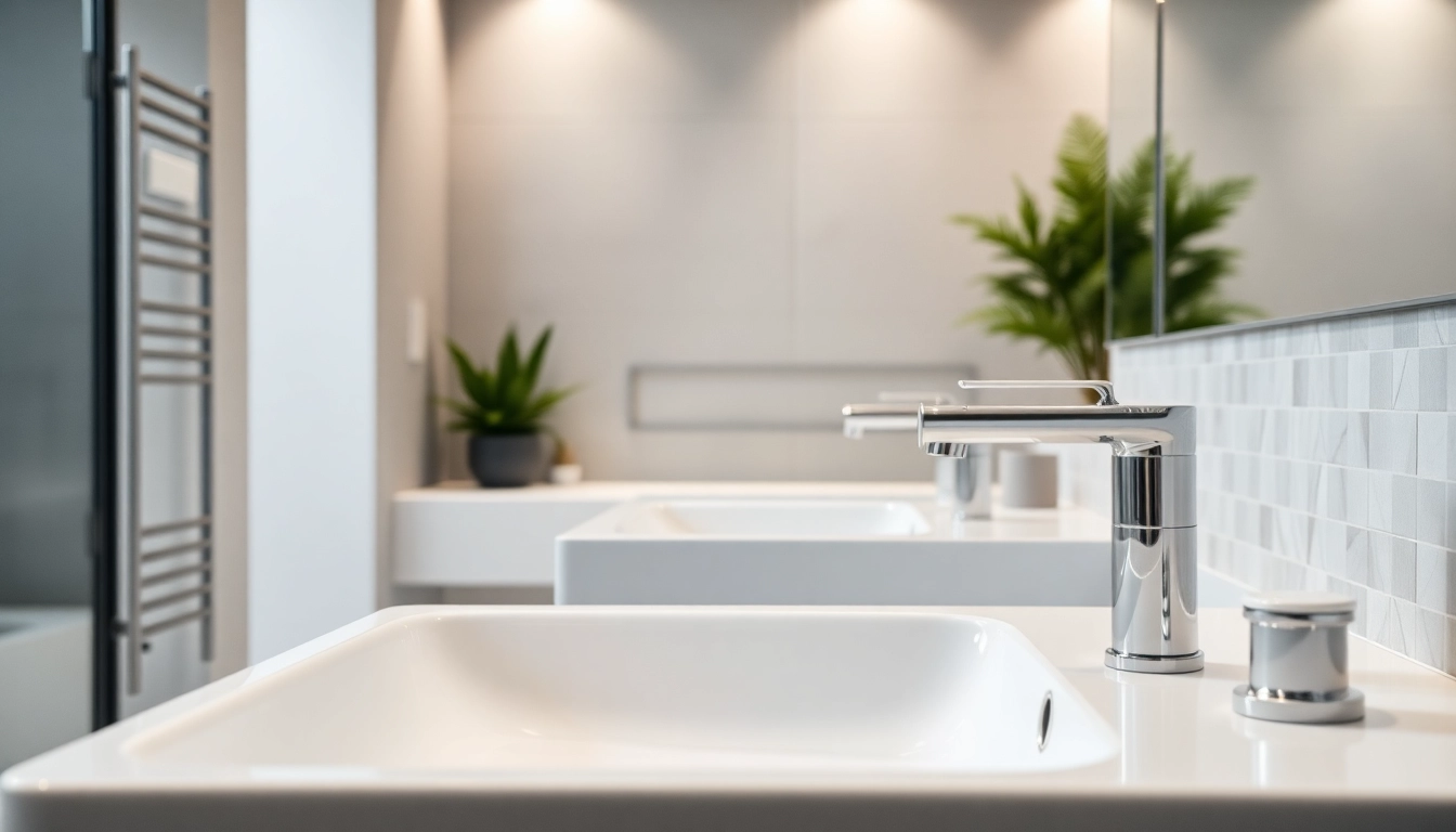 Sonni sanitär hochwertige Sanitärprodukte in modernem Badezimmer