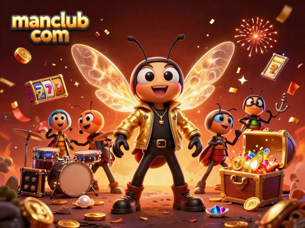 Experience big wins at manclub com with lively characters and vibrant casino elements!