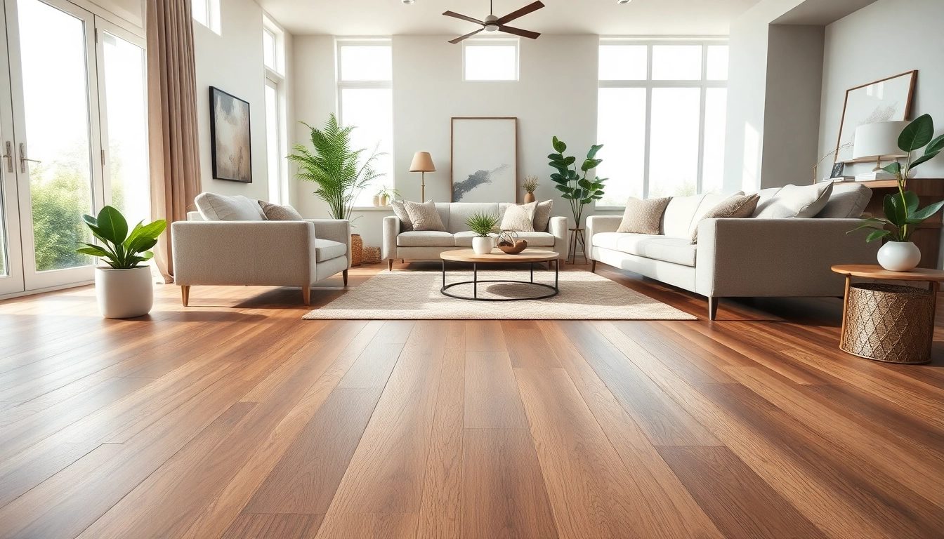 Transform your home with luxury vinyl plank flooring that enhances modern living spaces.