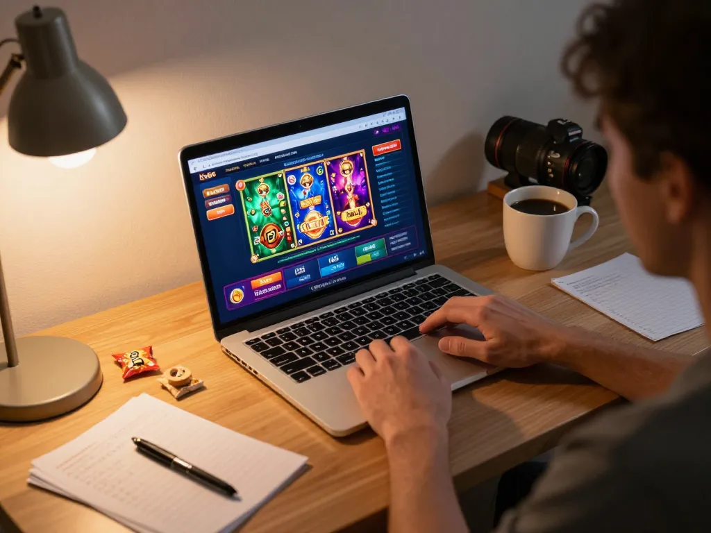 Experience dynamic online gaming with Ko66, showcasing engaging gameplay during a cozy home session.