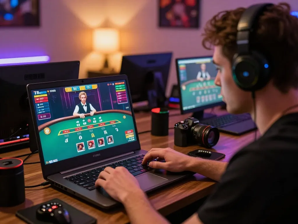 Engage in actions at the blackjack table with BL555 for thrilling online gaming.