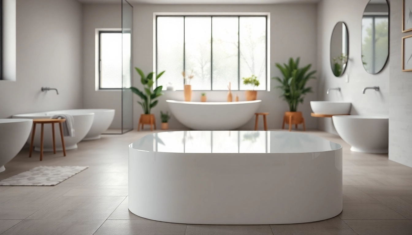 Beautifully styled elegant shower bases showcasing modern design and functionality.
