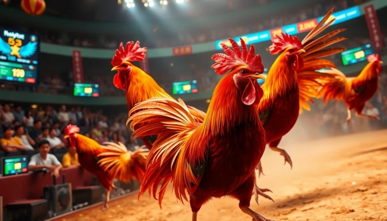 Experience the thrill of online cockfighting with sv368win.live's dynamic virtual arena.