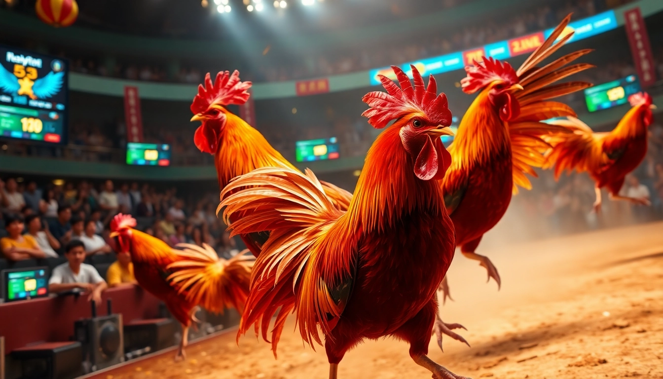 Experience the thrill of online cockfighting with sv368win.live's dynamic virtual arena.