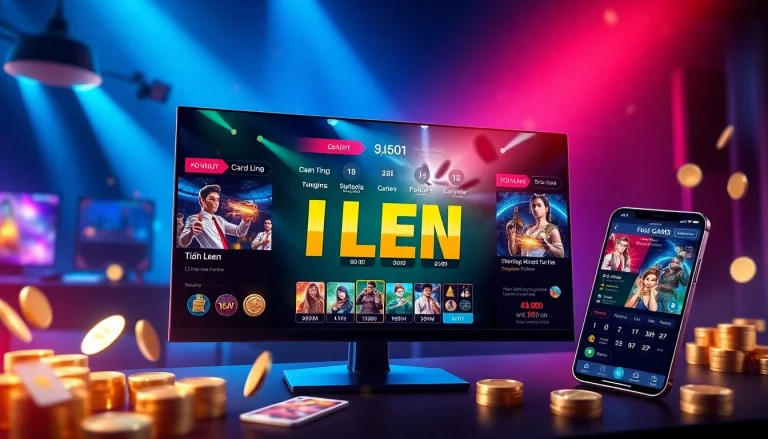 Engaging online gaming platform interface at topgamebaidoithuong.mx showcasing popular card games.