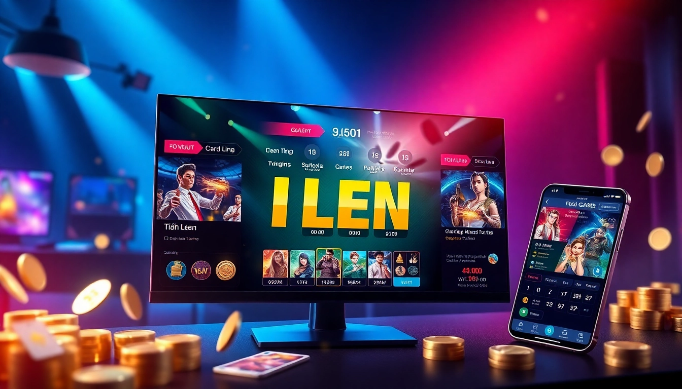 Engaging online gaming platform interface at topgamebaidoithuong.mx showcasing popular card games.