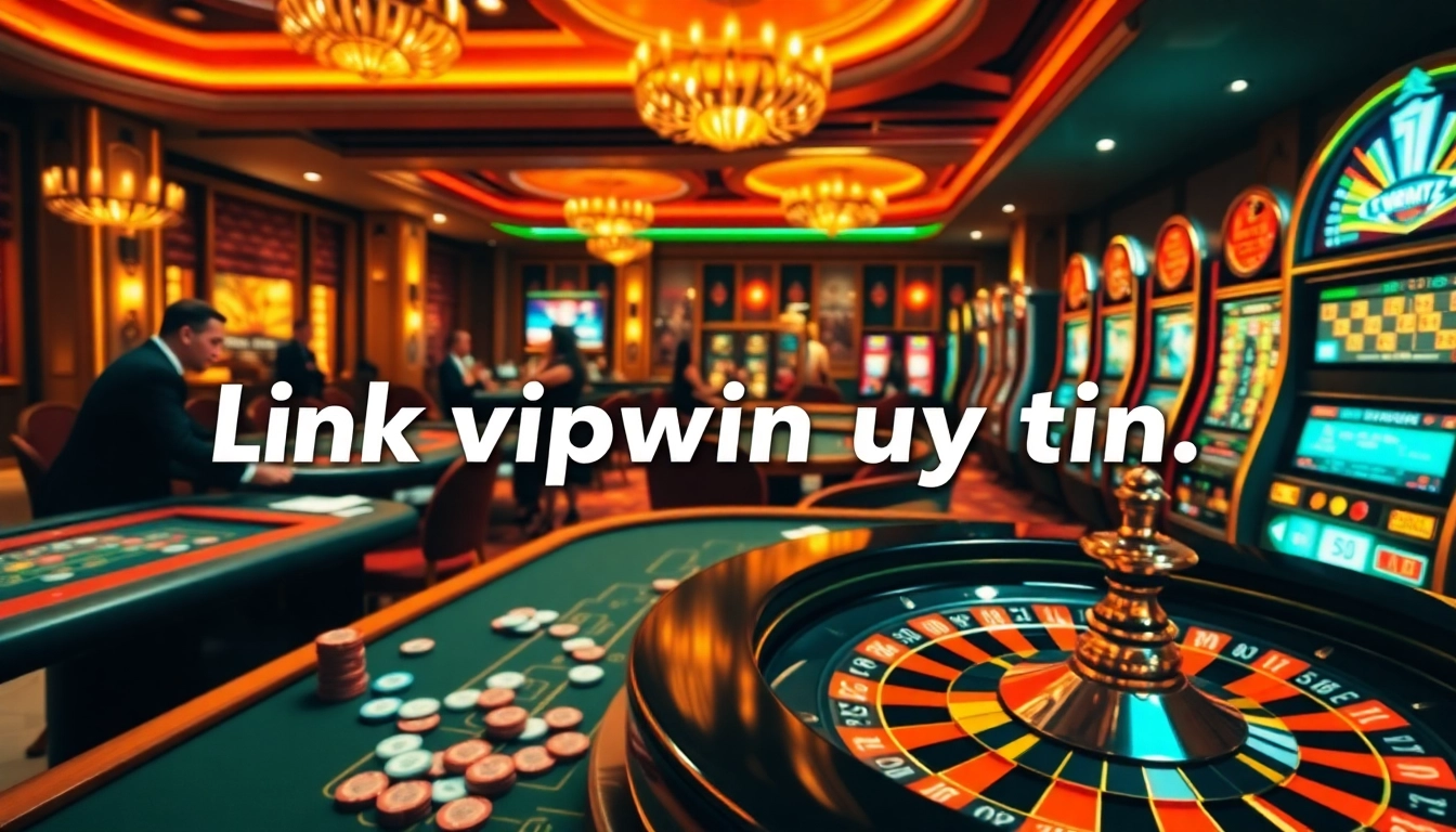 Experience the thrill of online gambling at Link vipwin uy tín with exciting casino games and reliable gameplay.