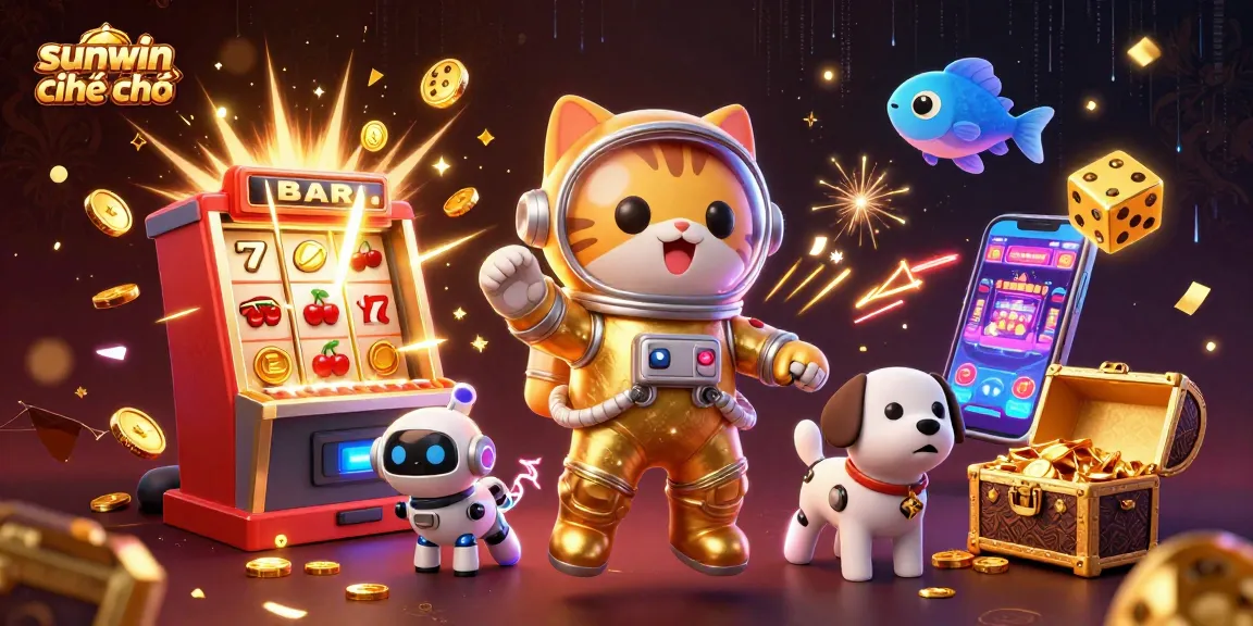 Experience vibrant wins with sunwin chính chủ in this immersive casino scene